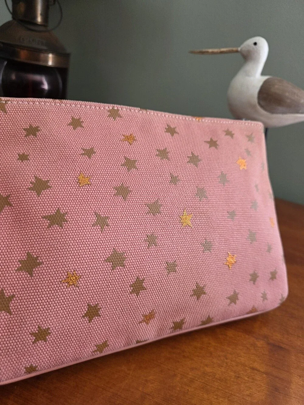 Coach 25617 Uni Turnlock Pouch 26 Unicorn Printed Pink Canvas Bag